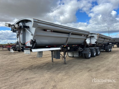 2026 Arnes lead 22 ft Super B-Train Lead Side Dump Trailer