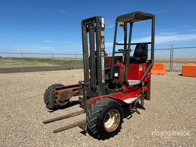 2005 Moffet M750.3N 5000 lb 3x3 Chariot élévateur pour ferroutage