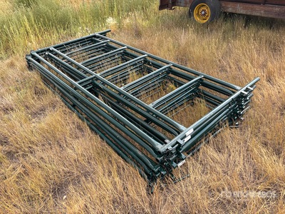 Quantity of (6) Hi-Hog 9 ft 6 in x 5 ft Creep feeder panels