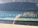 General Appearance with Frame Stamp Serial Number/VIN Photo