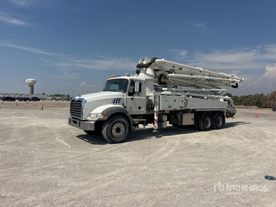 2020 Sany SY38 on 2020 Mack GR64B 6x4 Concrete Pump Truck