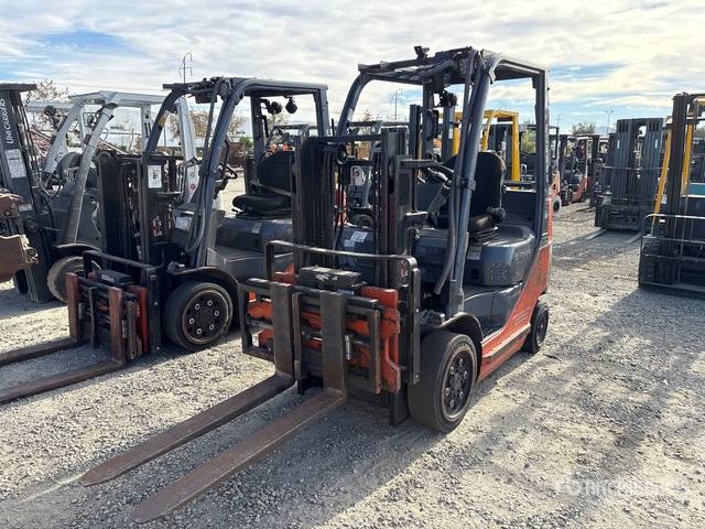 2014 Toyota 8FGCU20 4000 lb Cushion Tire Forklift