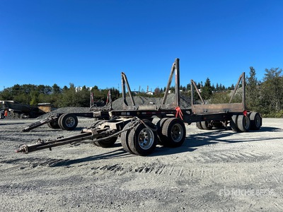 FreFlyt 30 ft Quad/A Short Wood مقطورة جذوع