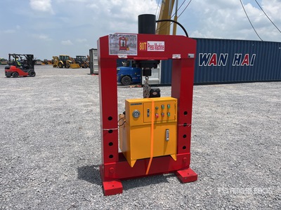 2026 80T Prensa Hidraulica (Sin Usar) / Hydraulic Shop Press (Unused)