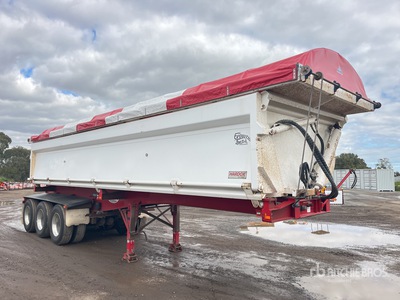 2022 Bruce Rock Tri/A 8.5 m Tri/A Side Dump Trailer