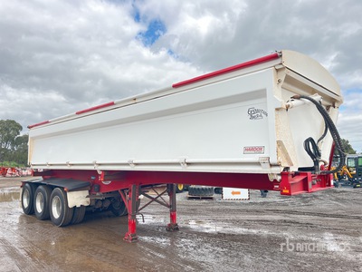 2022 Bruce Rock 8.5 m Tri/A Side Dump Trailer