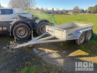 2012 Homebuilt Tandem Trailer 2.4 m T/A Utility Trailer