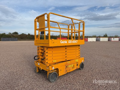 2016 Genie GS-4047 Electric Nacelle Ciseau منصة رفع متحركة