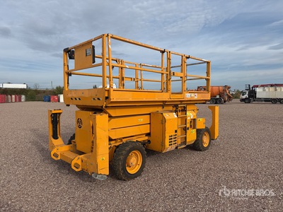 2016 Genie GS3384 4x4 Diesel Nacelle Ciseau منصة رفع متحركة