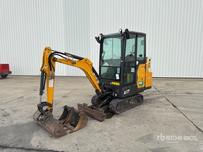 2020 Bobcat E17 Mini-Pelle を見 Mini Excavator