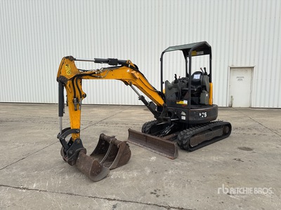 2017 Bobcat E26EM Mini-Pelle を見 Mini Excavator