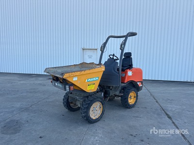2016 Ausa D100AHG 1 t 4x4 Swivel Motobasculeur キャリアダンプ