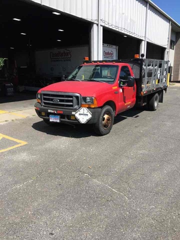 1999 Ford F-350 Flatbed Truck