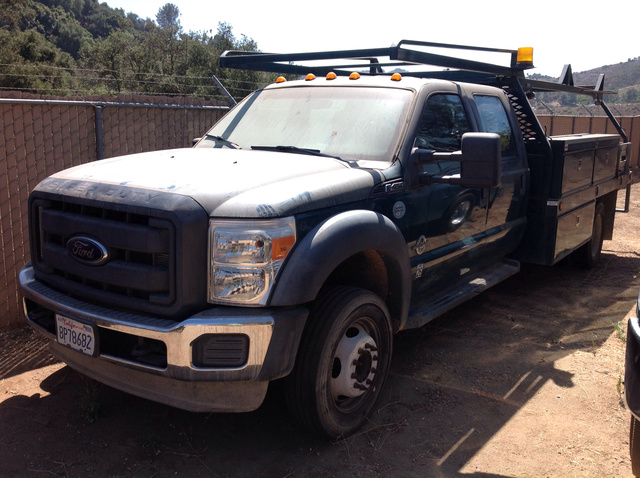 2012 Ford F-450 Super Duty Flatbed Truck 2012 Ford F-450 Super Duty Flatbed Truck