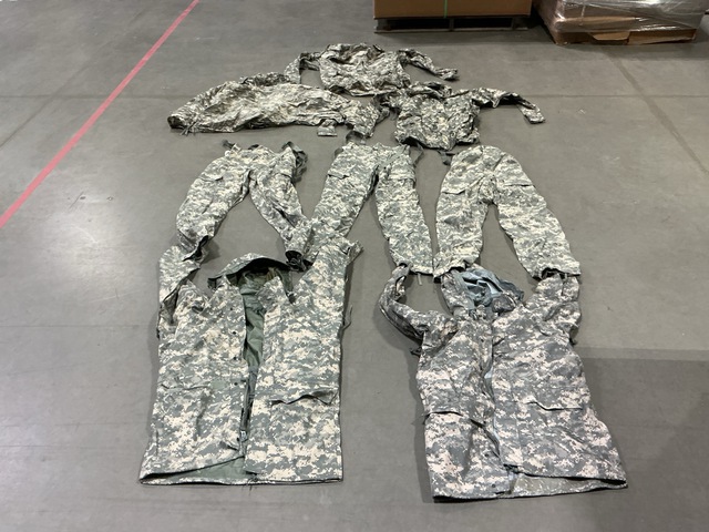 (4) Cold Weather Parkas, (10) Pairs of Cold Weather Trousers & Assorted Items