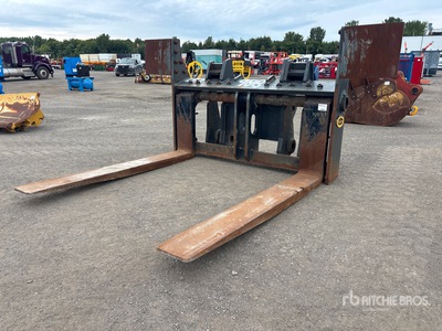 Beaudoin 95 in Wheel Loader Forks - Fits Cat 988