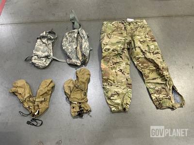 (13) Pairs of Cold Weather Mitten Shells, (56) Waist Packs & Assorted Items