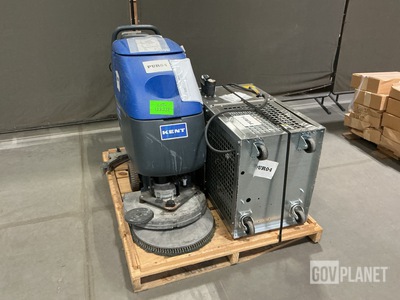 (1) Water Chiller & (1) Floor Scrubber