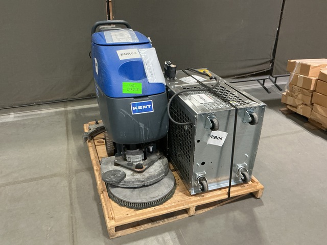(1) Water Chiller & (1) Floor Scrubber (1) Water Chiller & (1) Floor Scrubber