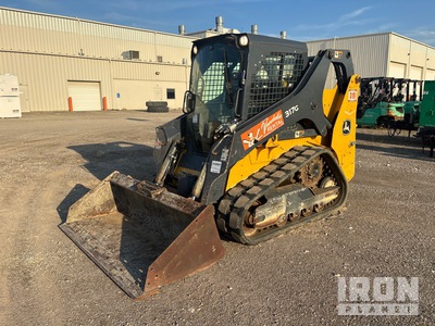 2019 John Deere 317G Oruga cargadora compacta