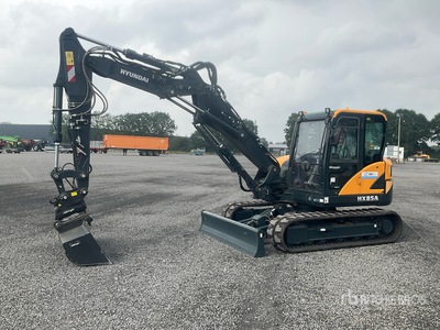 2023 Hyundai HX85A Tracked Excavator (Unused)