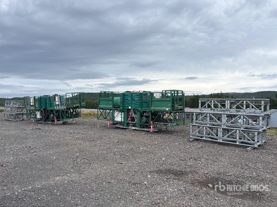 Quantity of (2) 2018 Hydro-Mobile F300-600 T2 Tower Sections and Electric Scaffolding
