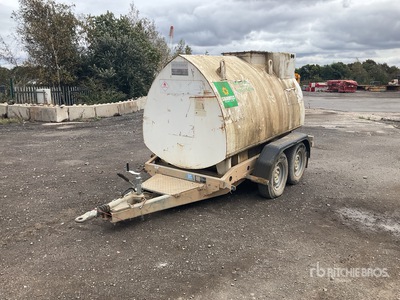 2015 Western 2000 L Trailer Mounted Steel Diesel Fuel Tank