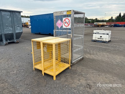 Quantity of (3) Propane Cage