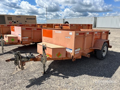 2019 Miska 8 ft 4 in S/A Dump Utility Trailer