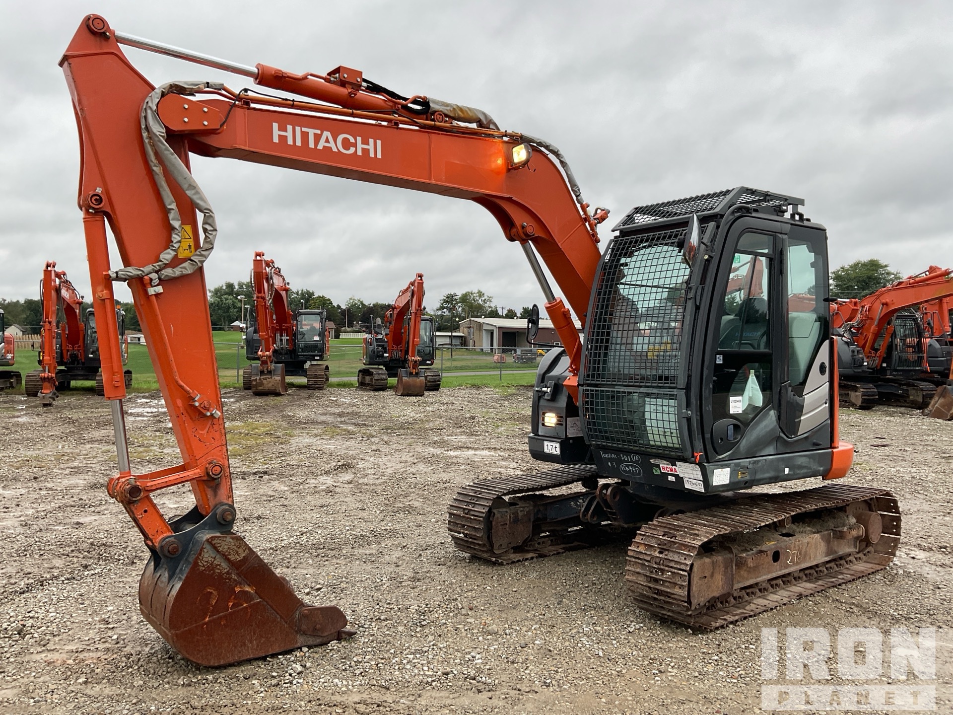 2020 Hitachi ZX75USK-5B Tracked Excavator
