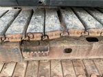 Undercarriage with Left Track Shoes