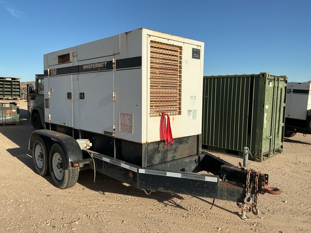 Whisperwatt DCA-150USJ2 120kW Generator Set