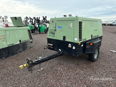 2019 Sullair 375H DPQ JD3 375 cfm Mobile Compresor de aire
