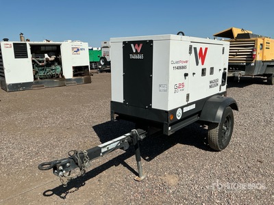 2021 Wacker G25 T4F 25 kW Mobile Generator