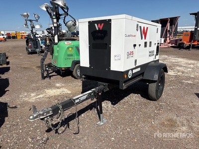2021 Wacker G25 T4F 20 kW Mobile Generador