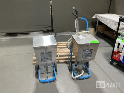 (2) Hydro Engineering 3HS289 Abrasive Applications Units