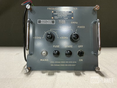 Siemens Electronic Frequency Converter
