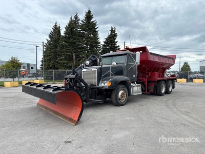 1990 Freightliner FLD120 6x4 プラウトラック