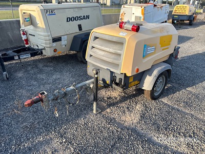 2019 Atlas Copco XAS110KD 110 cfm Mobile Sprężarka powietrza