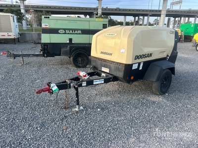 2021 Doosan C185WDO-T4F 185 cfm Mobile Luchtcompressor