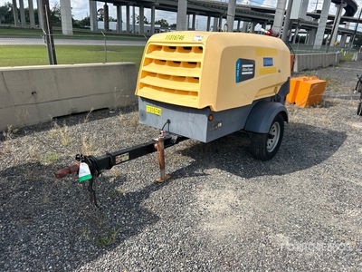 2021 Atlas Copco XAS188 KD T4F 188 cfm Mobile Sprężarka powietrza