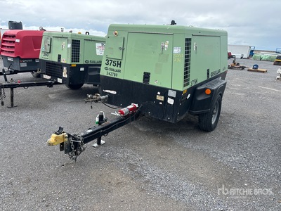 2019 Sullair 375H DPQ JD3 375 cfm Mobile Luchtcompressor