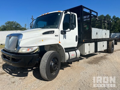 2019 International MV607 4x2 Flatbed Truck