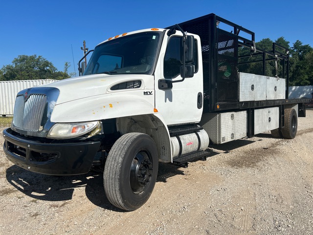 2019 International MV607 4x2 Flatbed Truck
