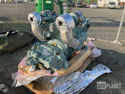 Detroit Diesel 6VF Turbo Diesel Marine Engine w/Twin Disc MG 510 Transmission