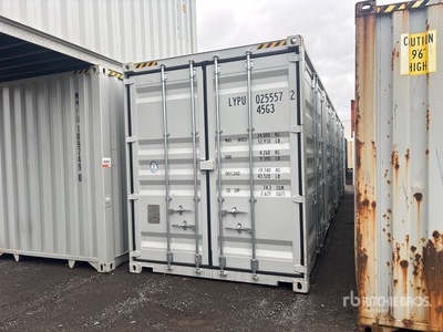 2026 40 ft High Cube Multi-Door Contenedor de almacenamiento