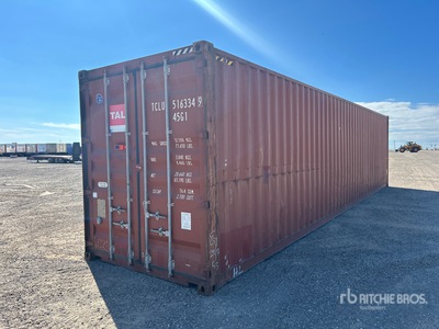 2010 40 ft High Cube Storage Container