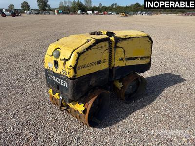 2008 Wacker Neuson RT Compacteur De Tranchee Pied De Mouton Padfoot Trench Compactor (Inoperable)