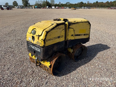 2008 Wacker Neuson RT Compacteur De Tranchee Pied De Mouton Padfoot Rouleau de compactage (Inoperable)