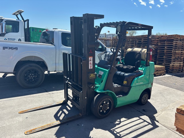 2014 Mitsubishi FGC25N 4750 lb Cushion Tire Forklift